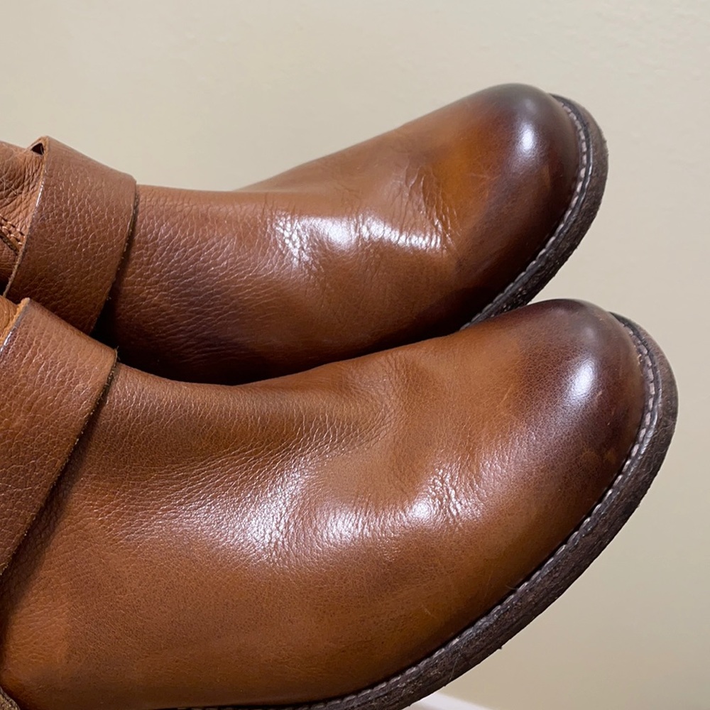 FRYE LEATHER RIDING BOOTS - Picture 5 of 6